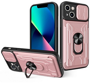 ROSE GOLD iPhone  Ring Card Holder Shockproof Armor Case Cover iphone 11 pro